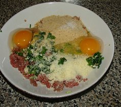 Step 6: Prepare the meat filling which is basically a meatball mixture (without the garlic and cra…